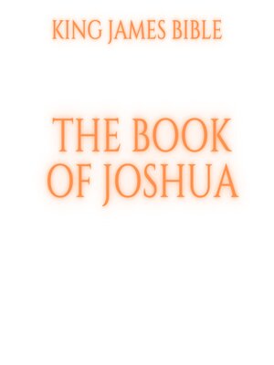 cover image of The Book of Joshua--King James Bible